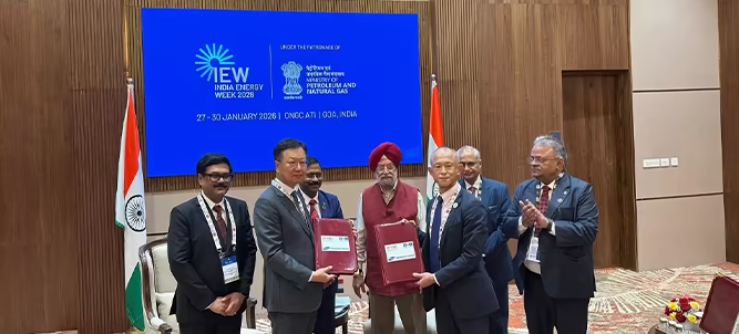 MOL, ONGC sign charter contract for two very large ethane carriers