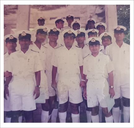 Group of young men in uniforms